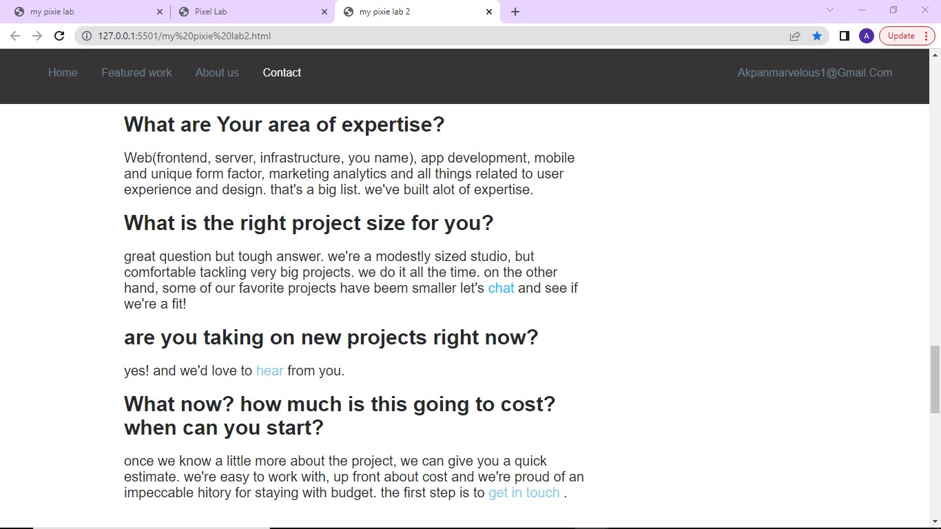PixelLab Website Replica